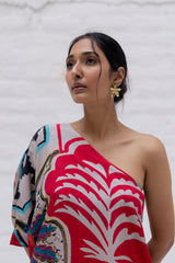 Scarlet Oasis Kaftan