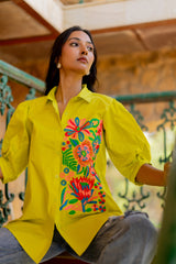 Mint Bloom Shirt