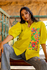 Mint Bloom Shirt