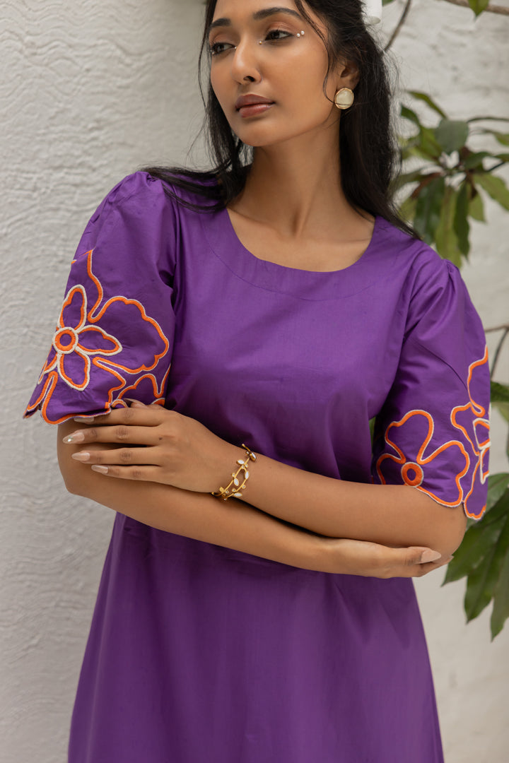 The Orchid Bloom dress