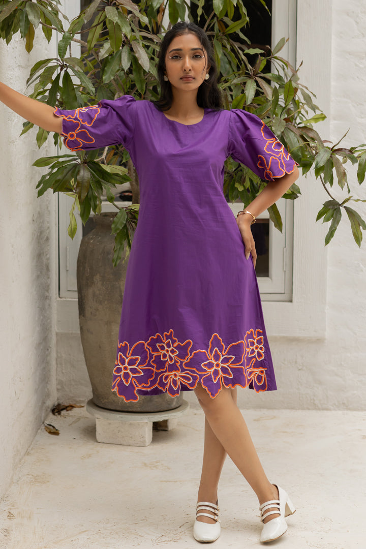 The Orchid Bloom dress