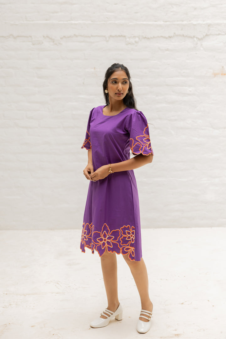 The Orchid Bloom dress