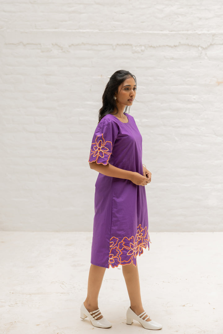 The Orchid Bloom dress