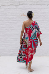 Scarlet Oasis Kaftan