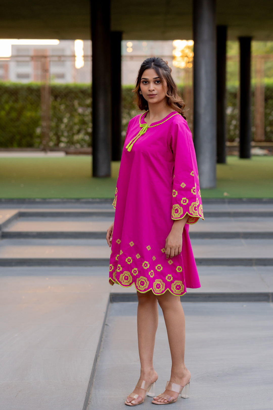 Pink Guava Pop Dress