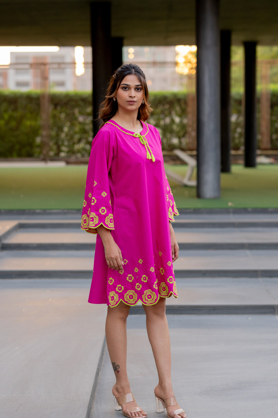 Pink Guava Pop Dress
