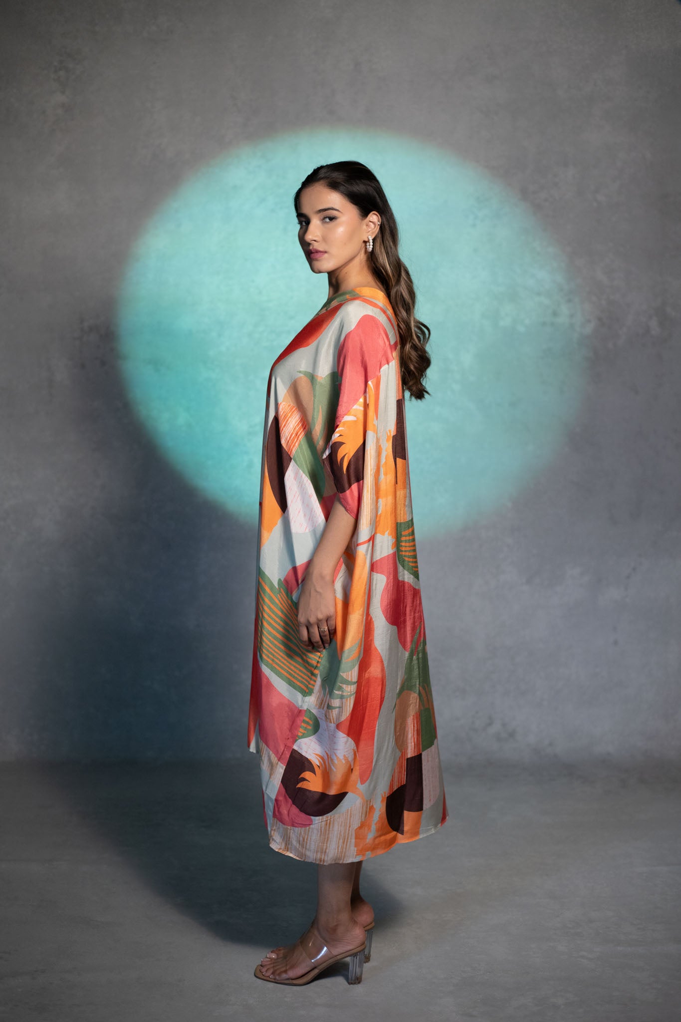 Tropical Paradise Kaftan Dress